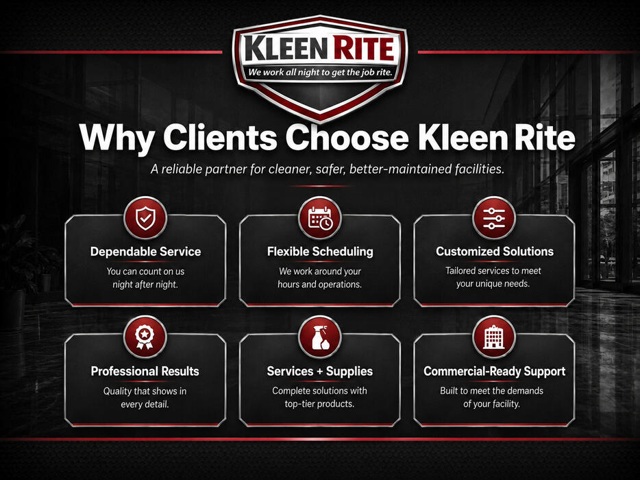 A Reliable Partner for Cleaner, Better-Maintained Facilities